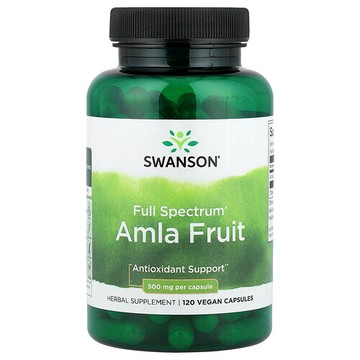 Swanson Vitamins, 多面®餘甘子果，120 粒全素膠囊（每粒 250 毫克）