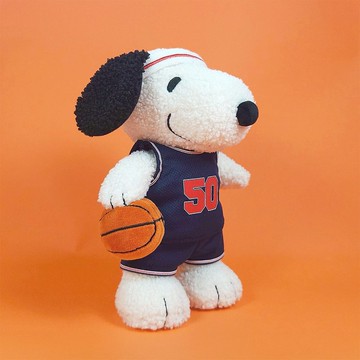 BON TON TOYS Snoopy史努比填充玩偶-籃球狗 23cm