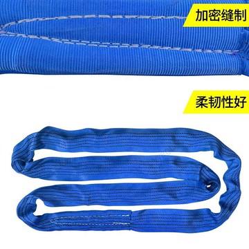 臺灣優選 環形吊帶圓形吊裝帶軟O型吊樹吊繩起重3噸5噸2噸行車吊車柔性環型 12・16