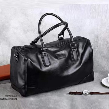 潮流新韓版男包 單肩包斜挎包休閑男包大包短途時尚手提包旅行包