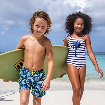 英國｜Sunuva 深海海龜海灘泳褲 學齡前 - 1~2歲