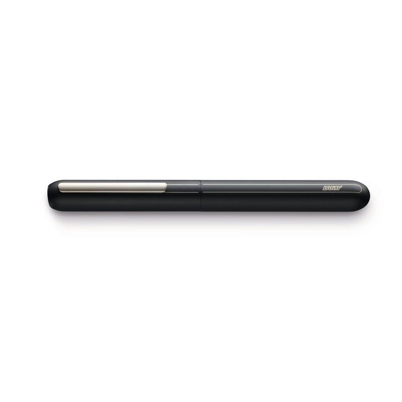 文房具・オフィス用品 LAMY ラミー 万年筆 ペン先F(細字) ダイアログ ブラック L74BK-F 両用式 正規輸入品