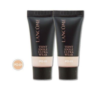 LANCOME 蘭蔻 零粉感超持久粉底 5ML x 2