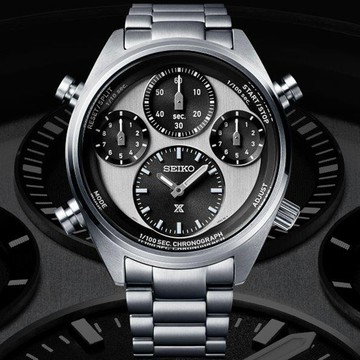 SEIKO精工 PROSPEX SPEEDTIMER 太陽能 三眼計時腕錶 (SFJ001P1/8A50-00A0S)