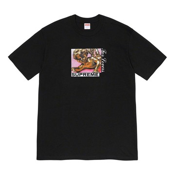Supreme Week 1 Lovers Tee Cartoon Printing Round Neck Short Sleeve Unisex