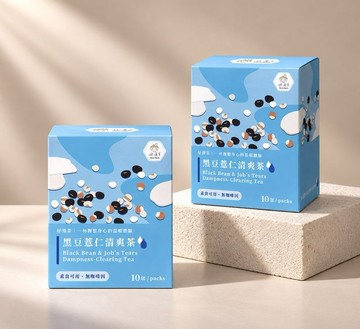 好漢草 好漢茶-黑豆薏仁清爽茶 2盒 (10入/盒)