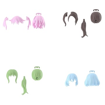 BANDAI 30MS 髮型配件套4件組 Vol.9  1組