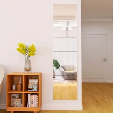 mohe 木暉居家 自黏式鏡面貼 28 × 28cm 1.2kg 8片  透明色