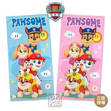 汪汪隊 吸水親子浴巾 阿奇/毛毛/小礫 超細纖維浴巾 正版授權【DK大王】