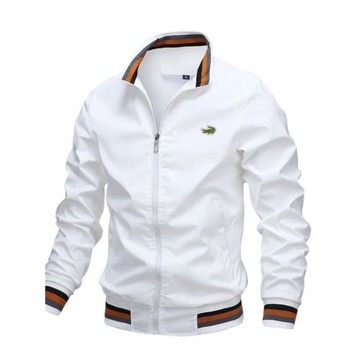 Contrast lapel sports loose jacket for men撞色運動寬松外套男