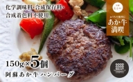 阿蘇あか牛ハンバーグ150g×5個入り