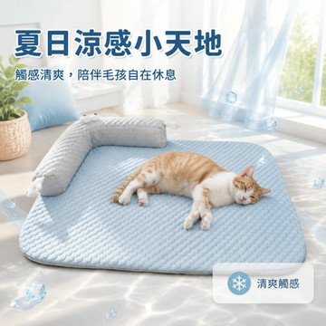 【臺灣出貨】新款寵物冰墊 夏季冰涼墊 可拆洗 狗狗貓咪冰睡墊 中小型犬冰坐墊