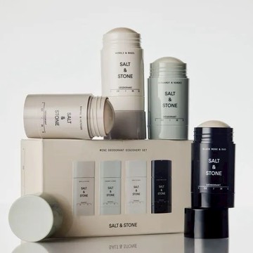 【SALT & STONE 】天然體香膏 迷你四件組（28g）