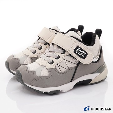 日本月星Moonstar童鞋-3E高機能Hi系列23357灰(15-21cm中小童段)櫻桃家