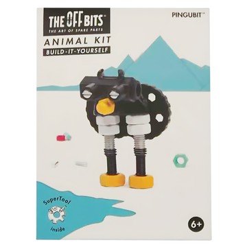 THE OFF BITS PINGUBIT 動物積木套裝 DIY拼裝玩具 6歲+  企鵝 多色  1盒