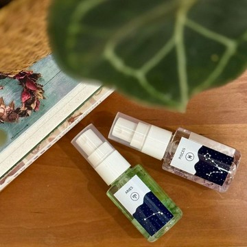 24H台灣出貨【日本製－星座能量石香氛噴霧】香氛噴霧 香水噴霧 除臭噴霧 芳香噴霧 衣物噴霧 抗菌噴霧 水晶噴霧 淡香水