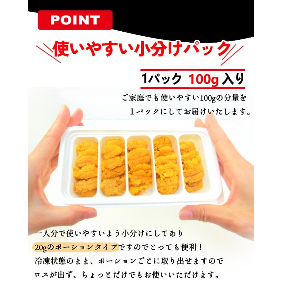 国産うに 200g  うに  岩手県産　箱入り　生うに 100g×２パックセット 冷凍　ブランチウニ　国産 雲丹　・国産ウニ２P・