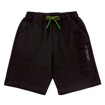Crocodile Junior小鱷魚童裝- 鋼印LOGO綁繩短褲 ( C67603-09 小碼款)