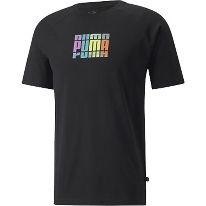 セール プーマ PUMA MULTICOLOR グラフィックTシャツ トレーニング ...