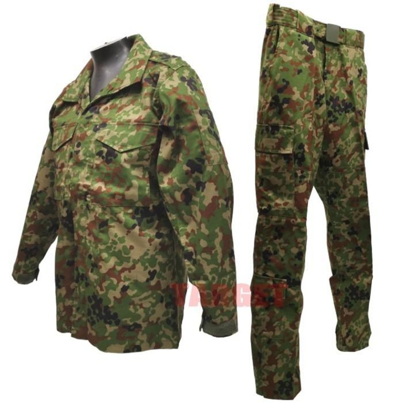 PX品 現行モデル 陸上自衛隊 迷彩服 2型 TC(EC) リップストップ 上下