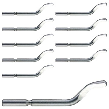 NOGA 刮刀刀刃 S202 鐵製修邊刮刀  10支