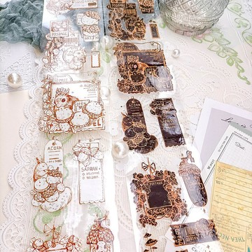 MS0004 松鼠票券 Squirrel Ticket / 紙膠帶 Masking Tap