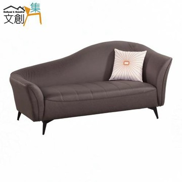文創集 艾斯姆科技布貴妃椅/沙發椅(左&右二向枕靠可選)