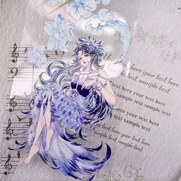 GL1197_冰霜序曲Frost Overtureフロスト序曲 / 紙膠帶