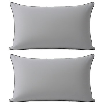 comet Home 法蘭絨枕頭套 2個  灰色  70 x 50cm