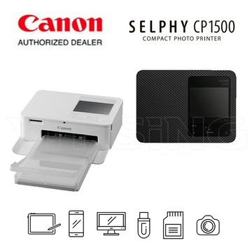 滿額現折220★Canon SELPHY CP1500 隨身相印機 熱昇華相片印表機