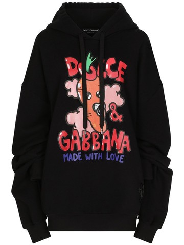 Dolce & Gabbana `Runway` Hooded Sweater