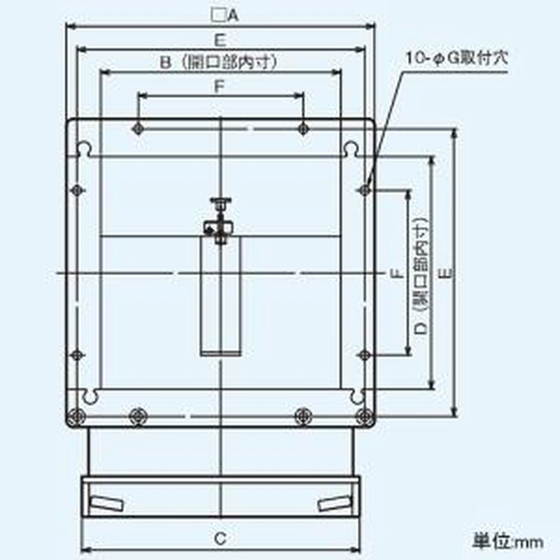 東芝 防火ダンパー付給排気形ウェザーカバー インテリア有圧換気扇・有