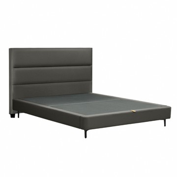 IHouse-布蘭頓 雙大6尺 現代貓抓皮(床片+常規高腳底) 房間2件組奶杏仁#627-02