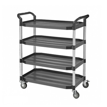 康得倫KTL 大型四層工作車 黑色 /台 KT-818LG【領券滿額再折千12/31止】