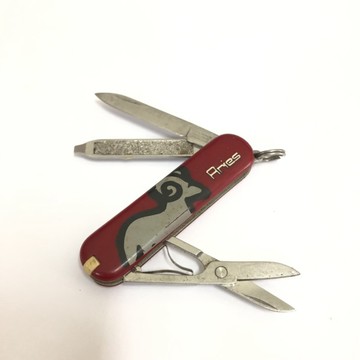［沐沐屋］Victorinox 維氏 58mm經典七用 限量印花 瑞士刀 白羊座 0.6223