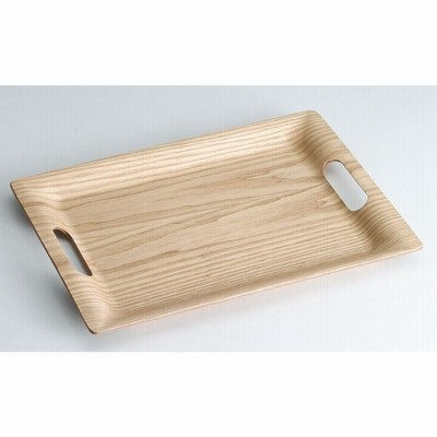 洋陶器　オープン／ウィローウッド 45cm角長手付トレー [45.2 x 34.2 x 2.3cm]  料亭 旅館 和食器 飲食店 業務用