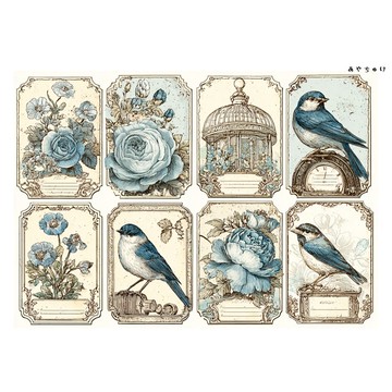 【10月新作】20-103-0197 裁切紙・拼貼素材