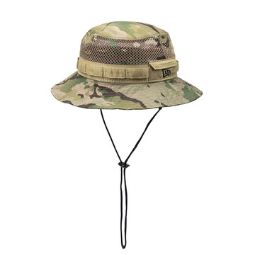 NEW ERA MESH PACKABLE 軍事迷彩 探險帽  漁夫帽 側邊小口袋 掛繩漁夫帽⫷ScrewCap⫸