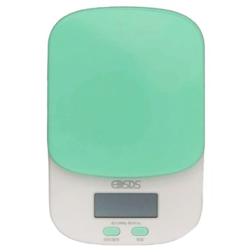 EDSDS 電子廚房秤 LED螢幕大數字顯示  EDS-H105  綠白  2kg