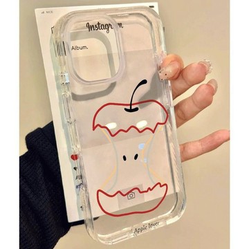 線條蘋果適用于蘋果iphone17promax手機殼15/13高透12/11/14/16/x