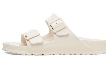 BIRKENSTOCK ARIZONA ESSENTIALS EVA NARROW FIT SANDALS EGGSHELL
