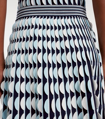 Simkhai Micah knitted scalloped midi skirt