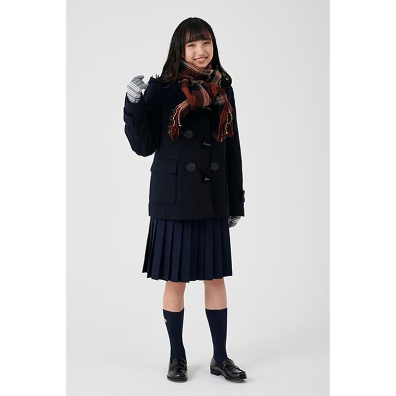 ウール81% TEENIE WEENIE ダッフルコート　コート　格子　女の子 20-60代 人気ファッションブランド ウール81% 女の子 格子