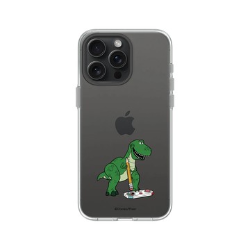 iPhone 15 Pro Max Clear 透明 - 迪士尼-玩具總動員 Toy Story - 抱抱龍打電玩