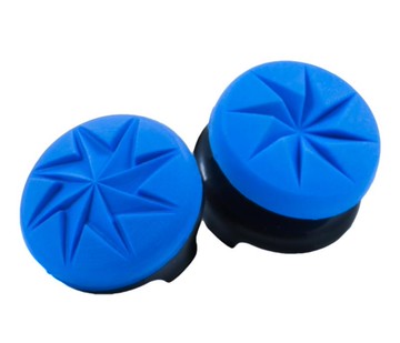 KONTROLFREEK Edge PS5/4 拇指搖桿套 提升舒適度及改善準確性  藍色 + 黑色  1組