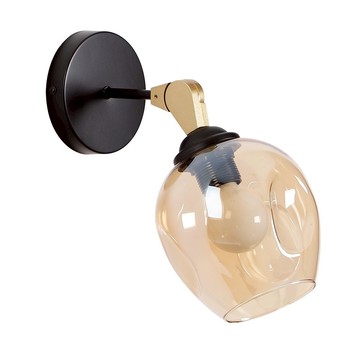 [Honey Comb]紐約工業風干邑色玻璃壁燈(KC2161)