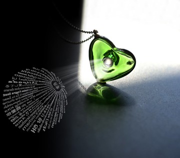 不止芳香 愛在心相印 融入高科技 香薰擴香項鏈 客製化 文字 照片