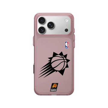 iPhone 17 Pro Max Clear (相機按鈕) 晶醺玫 - NBA - B&W-鳳凰城太陽 Phoenix Suns B&W