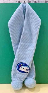 【震撼精品百貨】Shin Kan Sen 新幹線~三麗鷗新幹線兒童圍巾-藍#27098