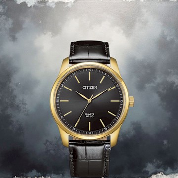 CITIZEN 星辰錶 簡約三針 時尚腕錶 男錶 手錶 聖誕節 禮物-42mm BH5002-02E